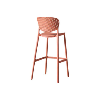 Butaco para Barra Rio, Color Terracota, Diseño Moderno
