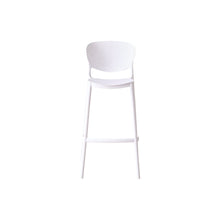Set de 4 Sillas para Bar Río, Color Blanco, Diseño Moderno
