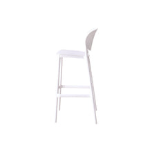 Set de 2 Sillas para Bar Río, Color Blanco, Diseño Moderno