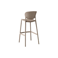 Silla para Bar Río, Color Taupe, Diseño Moderno X2