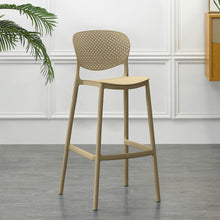 Set de 2 Sillas para Bar Río, Color Khaki, Diseño Moderno
