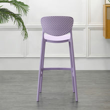 Silla para Bar Río, Color Lila, Diseño Moderno