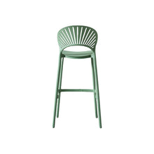 Silla para Bar Paraiso, Color Verde Olivo, Diseño moderno X4