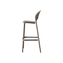 Silla para Bar Paraíso, Color Taupe, Diseño Moderno
