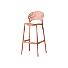 Silla para Bar Paraíso, Color Terracota, Diseño Moderno