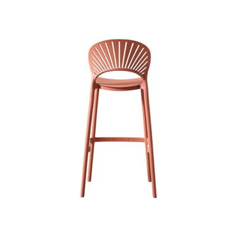 Butaco para Barra Paraiso, Color Terracota, Diseño Moderno