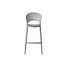 Set de 4 Sillas para Bar Paraíso, Color Gris Oscuro, Diseño Moderno