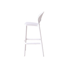 Set de 4 Sillas para Bar Paraíso, Color Blanco, Diseño Moderno