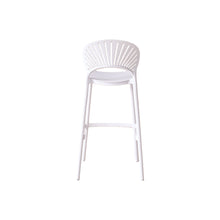 Set de 4 Sillas para Bar Paraíso, Color Blanco, Diseño Moderno