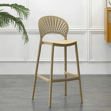 Silla para Bar Paraíso, Color Khaki, Diseño Moderno