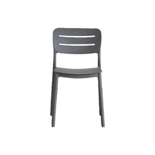 Set de 2 Sillas Harriman, Gris Oscuro, con Medio Espaldar y Diseño Minimalista