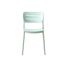 Set de 2 Sillas Harriman, Azul Claro , con Medio Espaldar y Diseño Minimalista