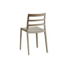 Set de 4 Sillas New York, Taupe, con Espaldar en Líneas y Diseño Minimalista