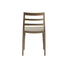 Set de 4 Sillas New York, Taupe, con Espaldar en Líneas y Diseño Minimalista