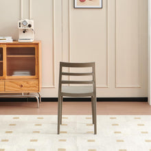 Set de 6 Sillas New York, Taupe, con Espaldar en Líneas y Diseño Minimalista