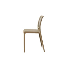 Set de 6 Sillas Manhattan, Taupe, con Espaldar en Rejilla y Diseño Minimalista