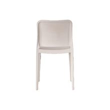 Set de 2 Sillas Triveca, Blanco, con Espaldar Cerrado y Diseño Minimalista