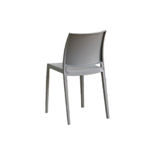 Set de 6 Sillas Soho, Gris Oscuro, con Espaldar Cerrado y Diseño Minimalista