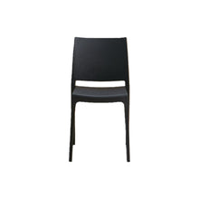 Set de 6 Sillas Soho, Negro, con Espaldar Cerrado y Diseño Minimalista