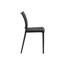 Set de 6 Sillas Soho, Negro, con Espaldar Cerrado y Diseño Minimalista