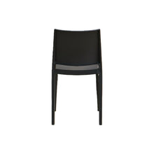 Set de 6 Sillas Soho, Negro, con Espaldar Cerrado y Diseño Minimalista
