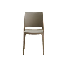 Set de 4 Sillas Soho, Taupe, con Espaldar Cerrado y Diseño Minimalista