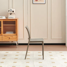 Set de 6 Sillas Soho, Taupe, con Espaldar Cerrado y Diseño Minimalista