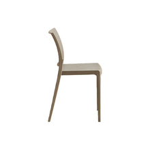 Set de 4 Sillas Soho, Taupe, con Espaldar Cerrado y Diseño Minimalista
