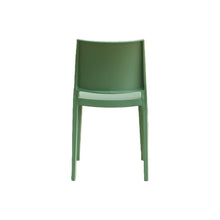 Set de 6 Sillas Soho, Verde, con Espaldar Cerrado y Diseño Minimalista