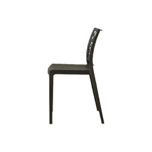 Set de 6 Sillas Harlem, Negro, con Espaldar en Forma de Árbol y Diseño Minimalista