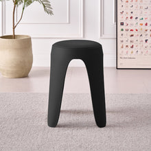 Set de 2 Butacos con Cojín Else, Color Negro, Diseño Moderno Incluye Cojín