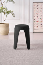 Butaco Con Cojin Else, Color Negro, Diseño Moderno incluye cojín