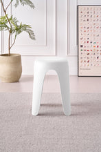 Butaco Con Cojin Else, Color Blanco, Diseño Moderno incluye cojín X2