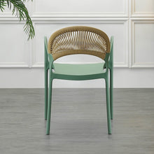 Silla Daytona, Verde, con Espaldar, Reposa Brazos y Diseño Minimalista