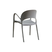 Set de 6 Sillas Bremen, Gris Oscuro, con Espaldar, Reposa Brazos y Diseño Minimalista