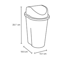 Papelera Style Tapa Vaiven 2.5 Litros Blanco