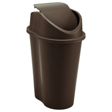 Papelera Style Tapa Vaiven 10 Litros Wengue