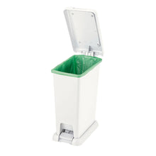 Basurero Pedal 20 Litros Blanco vm