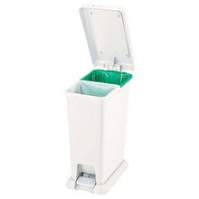 Basurero Pedal 35 Litros Blanco vm