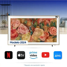 Televisor Samsung 75" 4K QLED, Negro