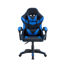 Combo para Oficina Bel, Azul y negro, Incluye Silla y Escritorio Gamer