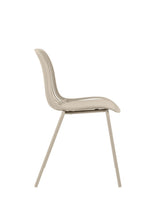 Set de 4 Sillas Barcelona, Color Blanco, con Espaldar en Líneas Diseño Moderno