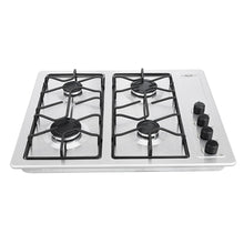 Estufa de empotrar inox 66X54 cm platina a gas natural Haceb