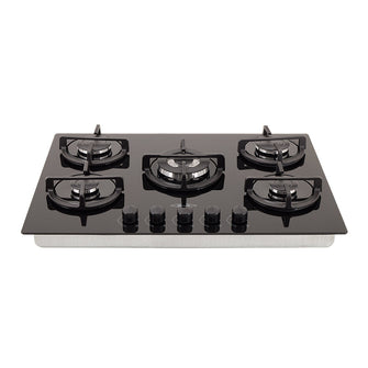Estufa De Empotrar CUB  Plata 76 Cristal HF 3C GN