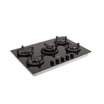 Estufa De Empotrar CUB TO Negro 76 Cristal HF 3C GN