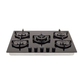 Estufa De Empotrar CUB TO Negro 76 Cristal HF 3C GN