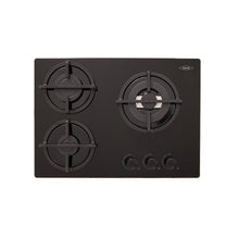 Estufa De Empotrar CUB TO Plata 3C 60-43 Cristal HF 3Q GN