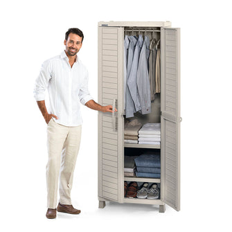 Armario Para Ropa Barú Taupe