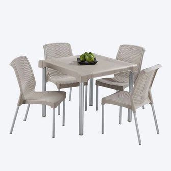 Silla Apariencia Shia sin Brazos Taupe