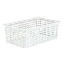 Canasta Deco L Blanco Nieve